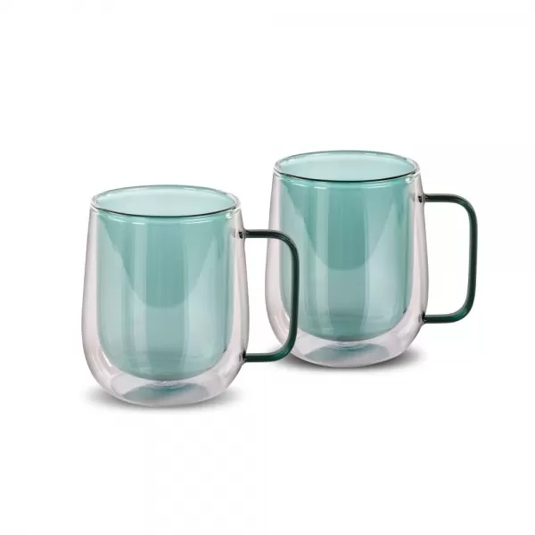 SET 2 TEA ZELEN.250ML VASO LAMART LT9124