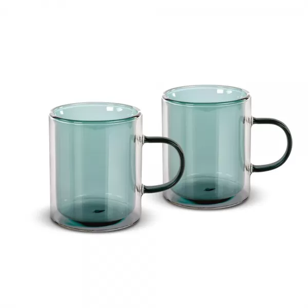 SET 2 TEA ZELEN.350ML VASO LAMART LT9122